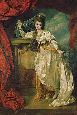 Johann Zoffany Elizabeth Farren as Hermione in The Winters Tale